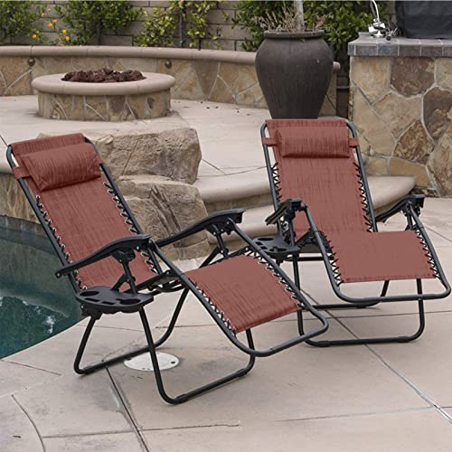 Chaise Longue Pliante Jardin Extérieur, Toile Rechange pour Bain de Soleil Pliable avec 4 Coins, Coussin Résistant pour 